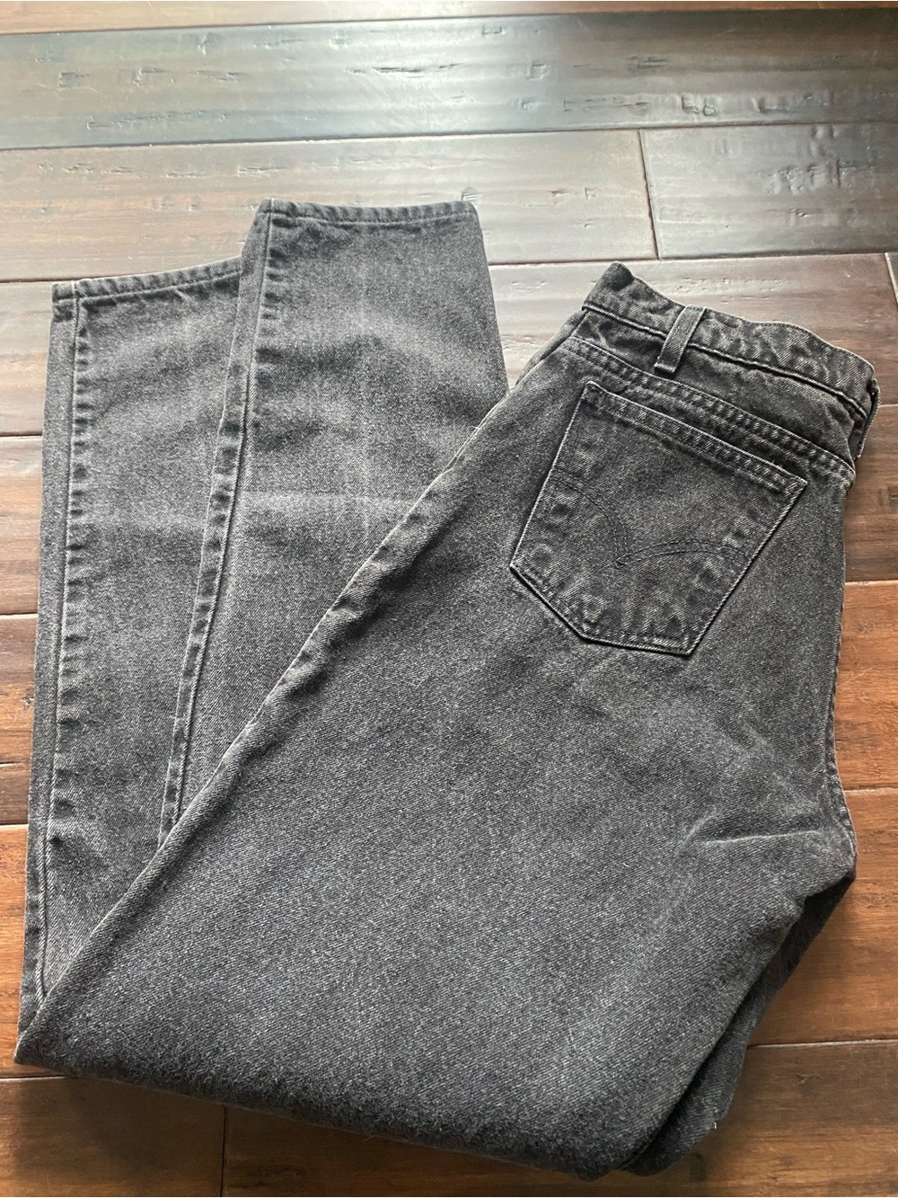Vintage 90s Levi's Orange Tabbed Classic Men's Black Washed Jeans